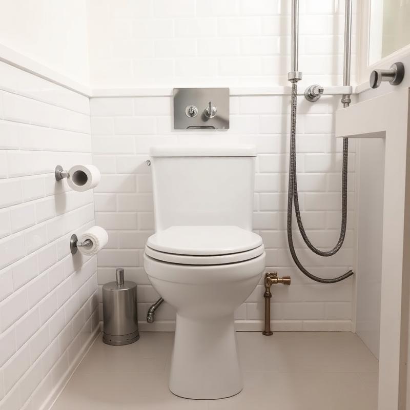 Toilet Installation — Nyasha Solomon Plumbing project in Harare